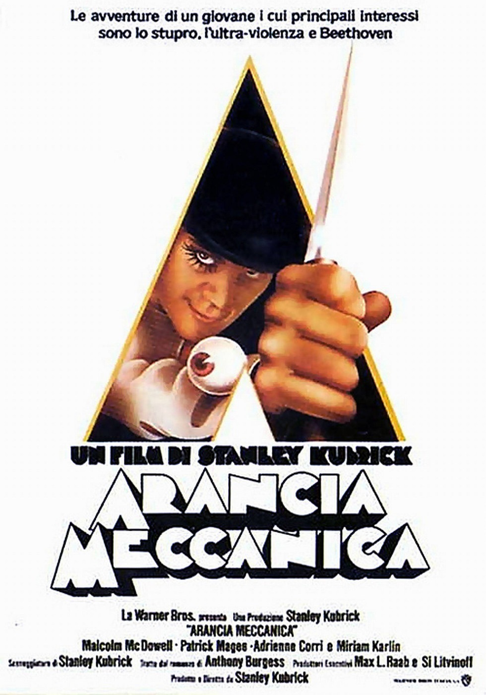 Arancia meccanica torna al cinema per il 50° anniversario